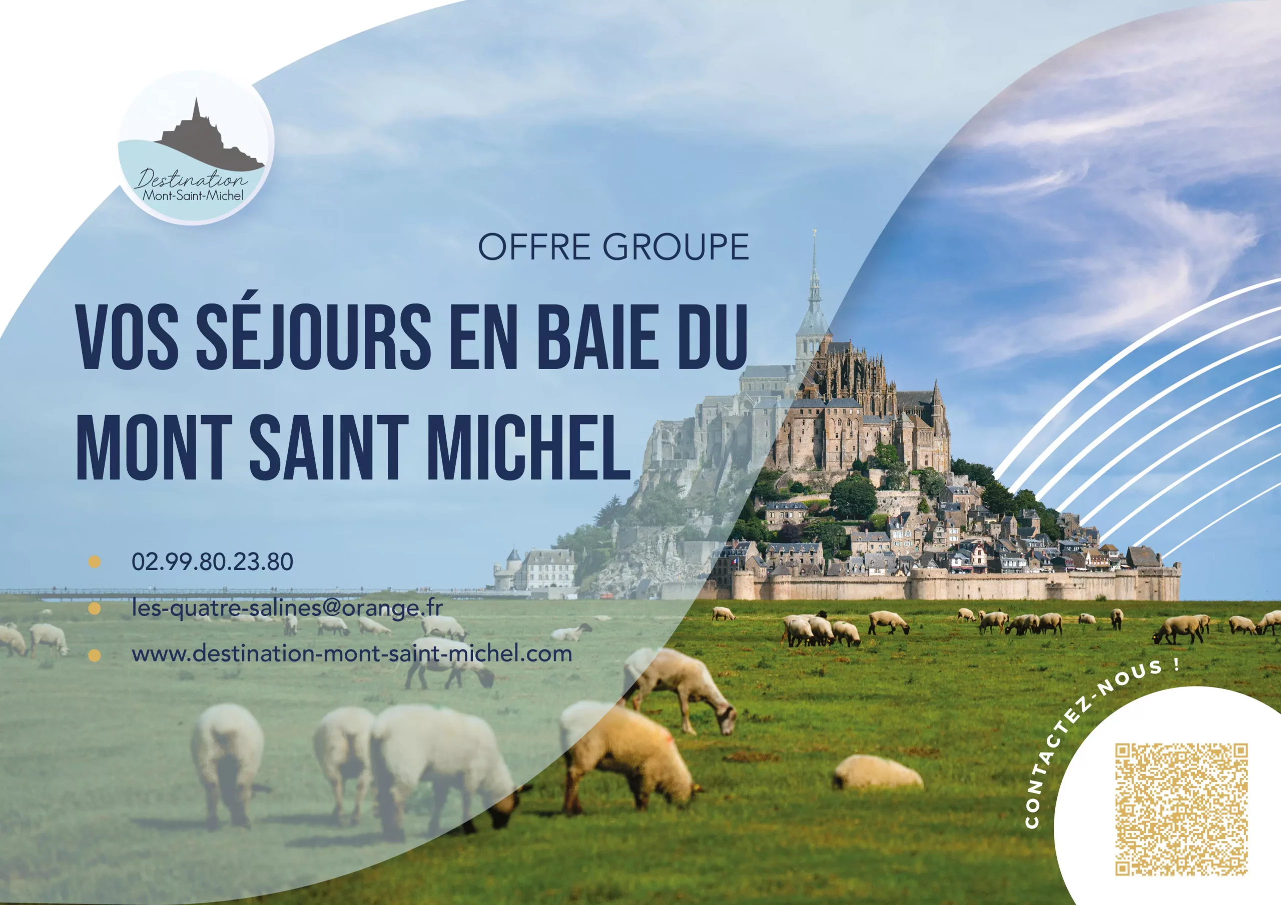 Couverture de la brochure Destination-Mont-Saint-Michel