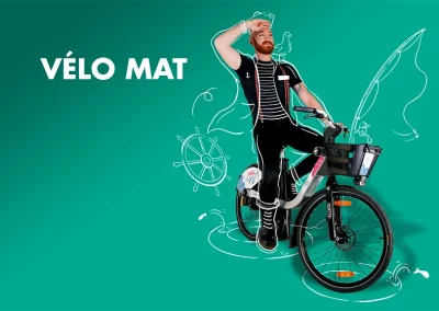 Une campagne qui roule pour Vélo Mat