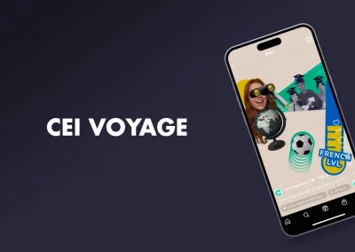 CEI Voyages, vidéo motion