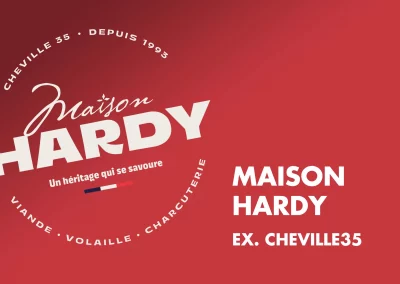 Maison Hardy, renaming de Cheville 35